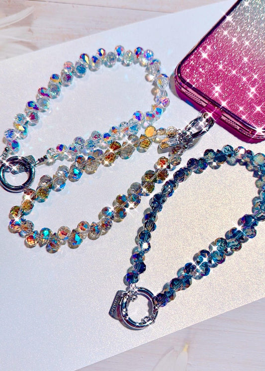 Personalized Beaded Wristlet Keychain